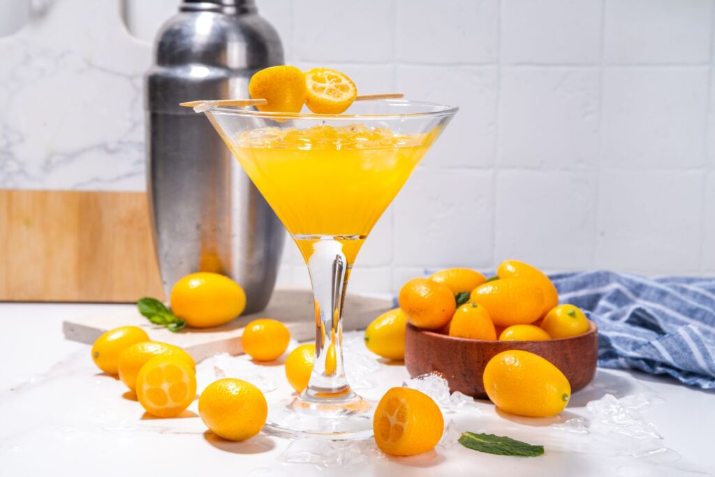 A refreshing kumquat liqueur