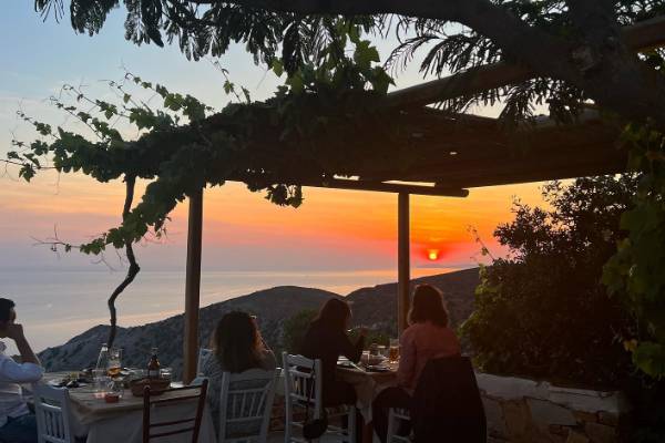 Sunset at Troullaki