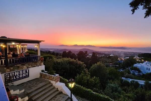 Sunset balcony
