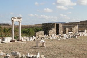 The Agora of the Italians on Delos—built by Roman merchants in the 2nd century BCE