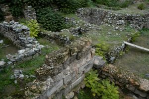 Ruins of Cadmeia in ancient Thebes